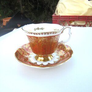 VTG ROYAL ALBERT CUP(BUCKINGHAM) & SAUCER(CONSORT), DISPLAY TEA SET